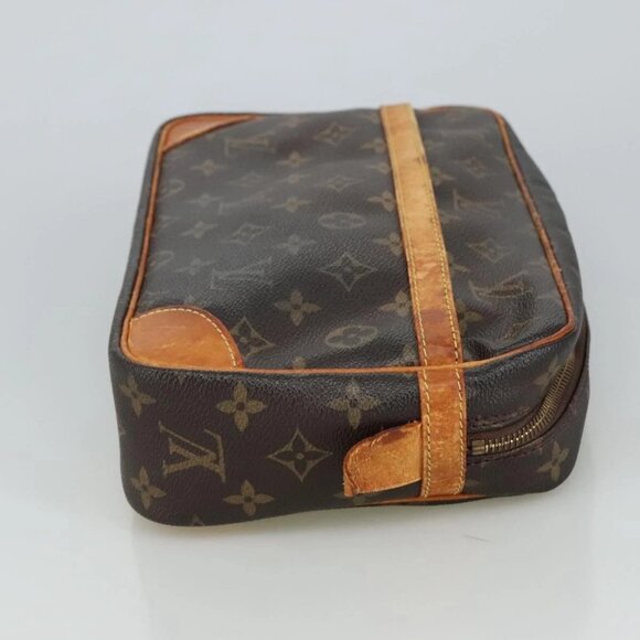LOUIS VUITTON Monogram Compiegne 28 Clutch Bag M51845 LV Auth 106140 - Picture 6 of 16